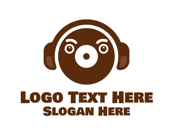 Brown Bear logo example 1