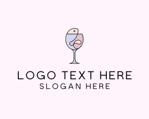 Seafood Wine Restaurant Logo