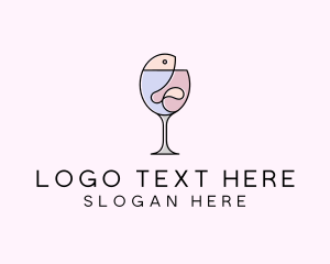 Seafood Wine Restaurant Logo