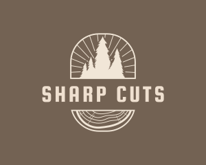 Forest Tree Lumber logo design