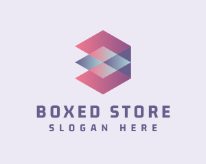 Diamond Gradient Business logo design