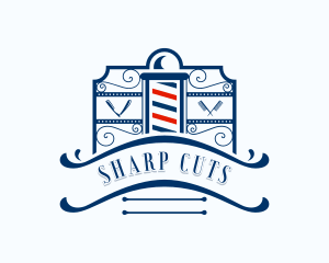 Hairstylist Barber Grooming logo design