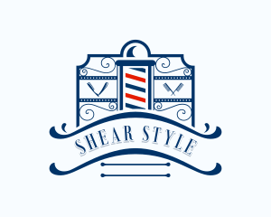 Hairstylist Barber Grooming logo design