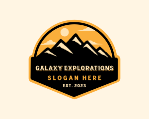 Mountain Outdoor Adventure logo design