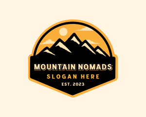 Mountain Outdoor Adventure logo design