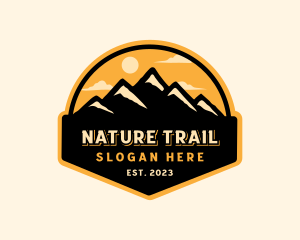 Mountain Outdoor Adventure logo design