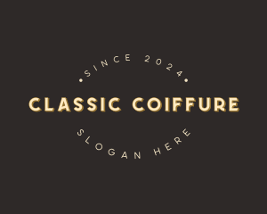 Classic Vintage Business logo design