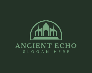 Ancient Shrine Architecture logo design