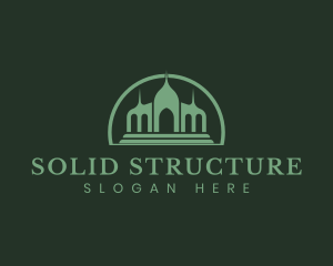 Ancient Shrine Architecture logo design