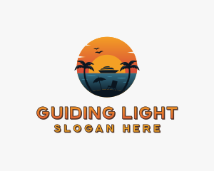 Island Cruise Getaway logo design