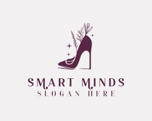 Feminine Floral High Heels logo