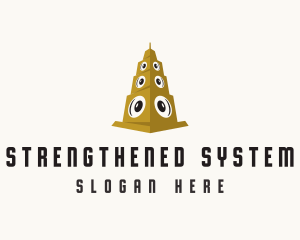 Speaker Tower Subwoofer logo design