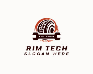 Tire Repair Automotive logo design