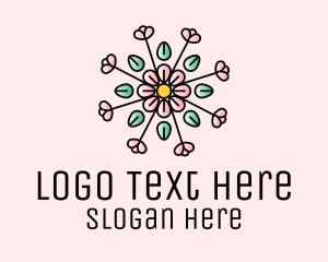 Spring Flower Pattern  logo