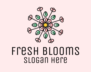 Spring Flower Pattern  logo
