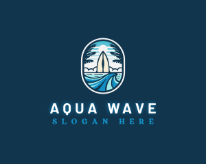 Beach Wave Surfing logo