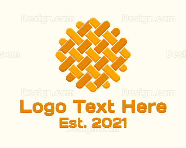 Breakfast Waffle Restaurant Logo