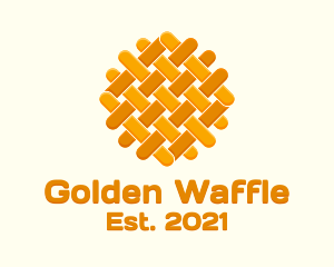 Weave Waffle Restaurant logo design