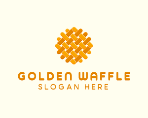 Weave Waffle Restaurant logo design