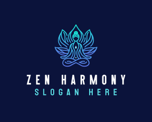 Yoga Zen Fitness logo design