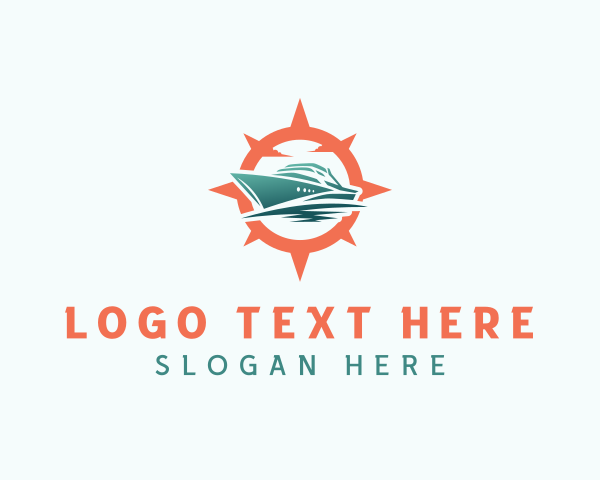 Boat logo example 1