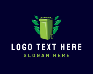 Garbage Bin Leaf Cleaning logo