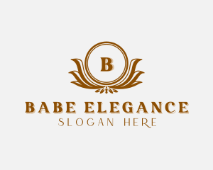 Elegant Floral Event logo design