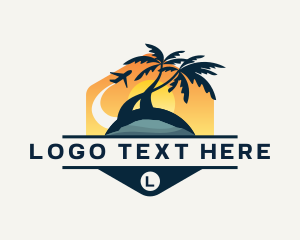 Beach Palm Tree Travel logo