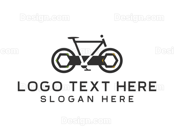 Wrench Bicycle Repair Logo