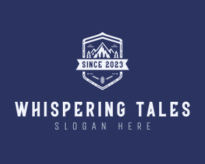 Mountain Trekking Wilderness Logo