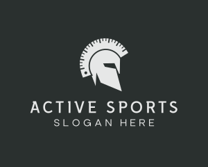 Spartan Helmet Protractor logo