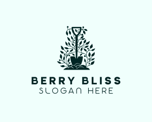 Tree Planting Shovel logo design