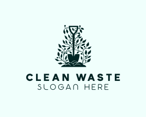 Tree Planting Shovel logo design