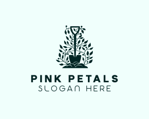 Tree Planting Shovel logo design