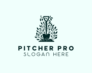 Tree Planting Shovel logo design