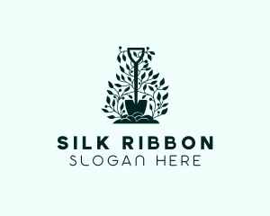 Tree Planting Shovel logo design