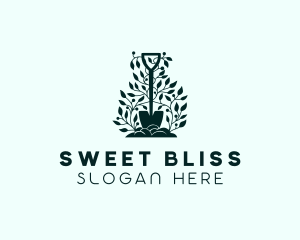 Tree Planting Shovel logo design