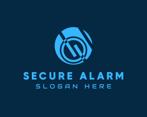 Digital Security Camera logo design