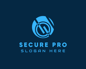 Digital Security Camera logo design