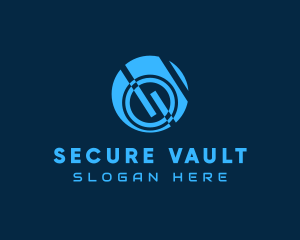 Digital Security Camera logo design