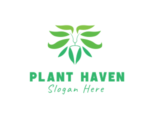 Natural Lion Plant logo design