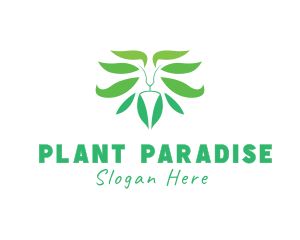 Natural Lion Plant logo design