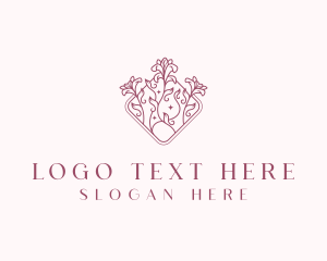 Flower Florist Botanical logo