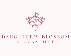 Flower Florist Botanical logo design