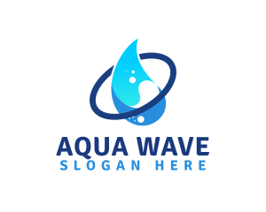 Fresh Drinking Water logo design