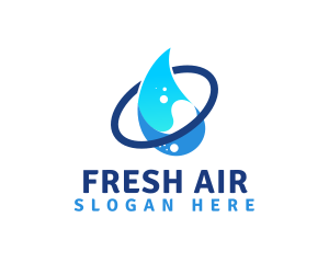 Fresh Drinking Water logo design