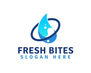 Fresh Drinking Water logo design