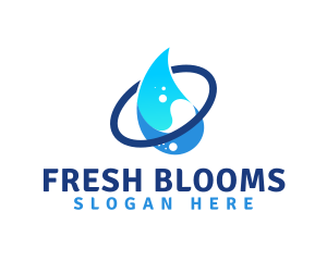 Fresh Drinking Water logo design