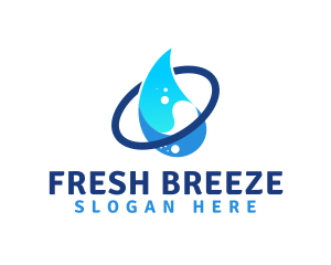 Fresh Drinking Water logo design