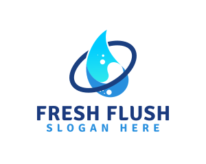 Fresh Drinking Water logo design